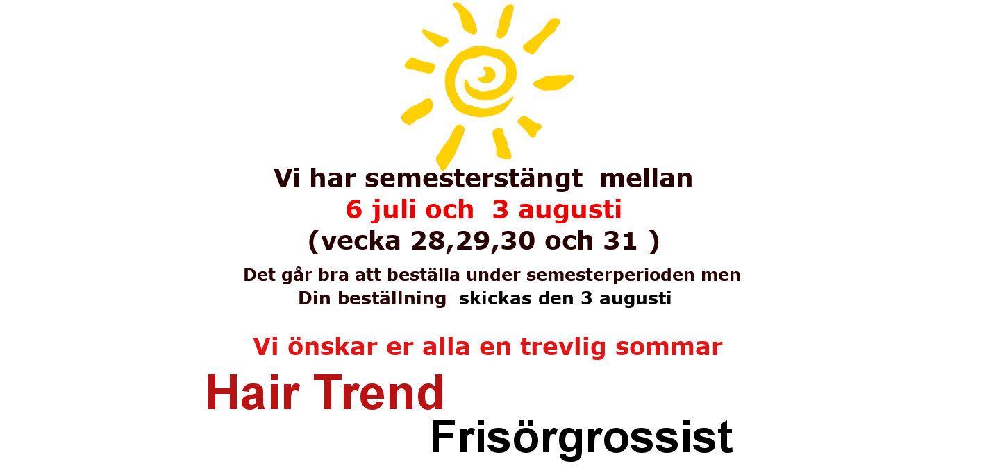 Semesterstängt
